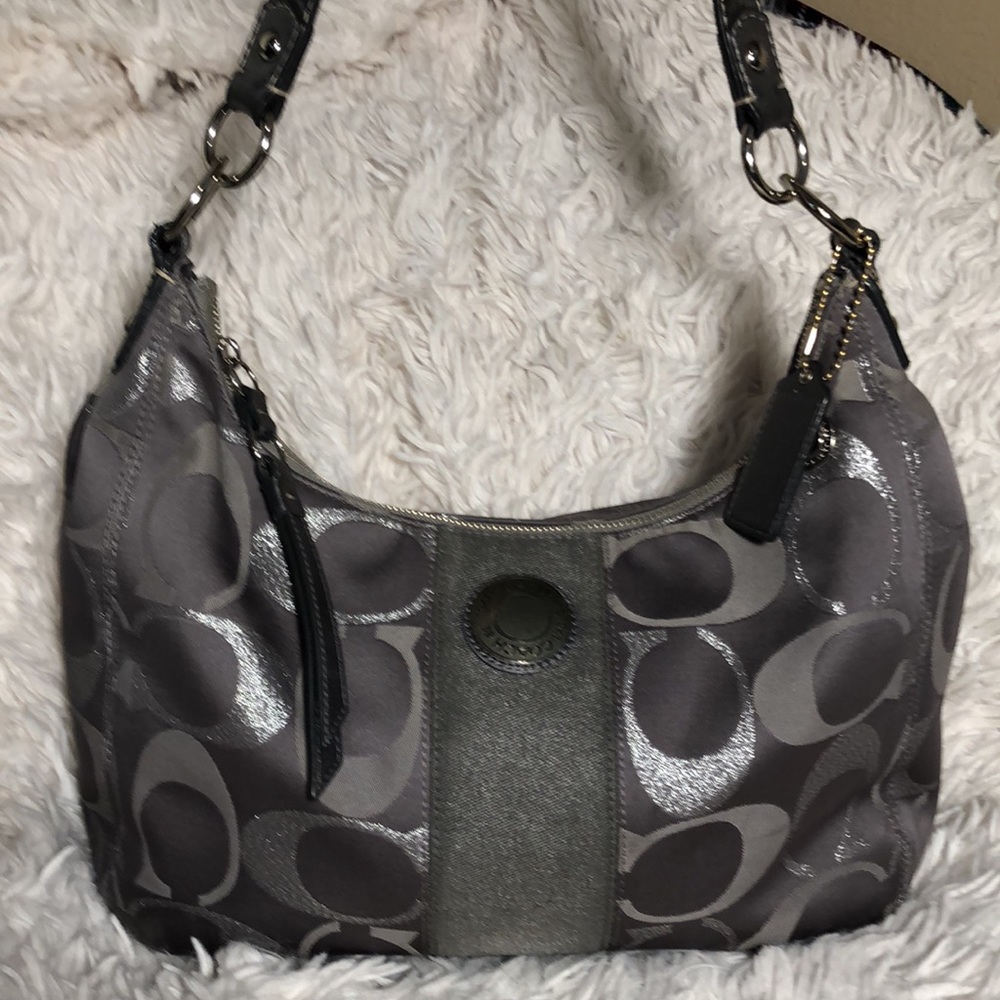 Coach Signature Purse - Picture 2 of 10